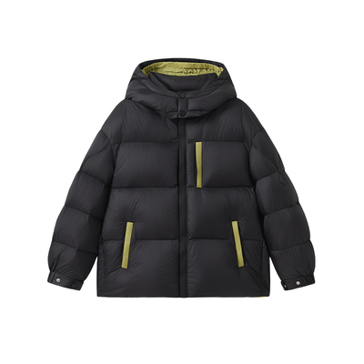 EAYA儿童安心暖短款羽绒服男女中大童品牌高充绒量冬季保暖厚外套