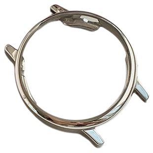 萱芊适用于TPU手表保护壳带膜电镀色华为手表GT5GT4GT3watch3女款GT2手表壳新款女士智能银黑金透14246mm