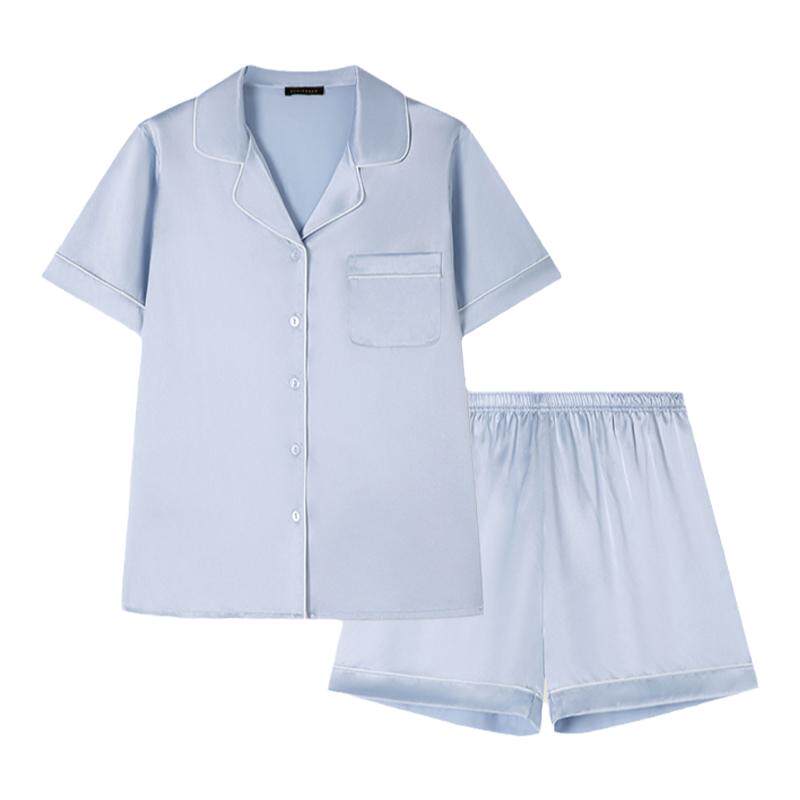 舒雅铂雅女士桑蚕丝家居服套装