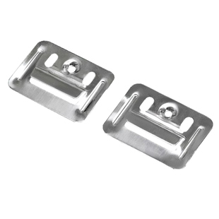 集成墙板卡扣卡子固定竹木纤维pvc长城通用护墙面配件不锈钢扣件