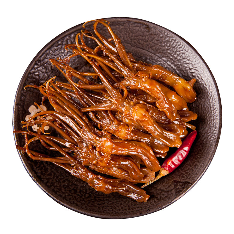 俏乡公湖南特产 正宗酱鸭舌 株洲俏乡公卤味食品零食 特辣半斤
