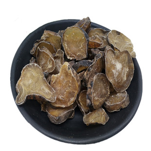 四川去皮白附片熟附制子制附片炙附片蒸煮炮炒制附片黑顺片500g克