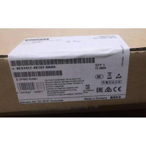 议价全新6ES7417-4XT07-0AB0 CPU 417-4中央处理单元6ES74174XT07