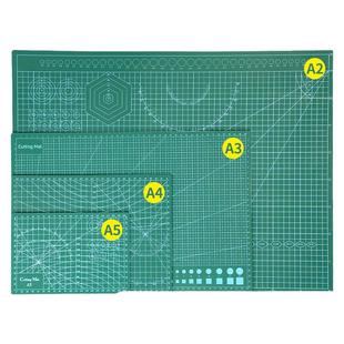 切割垫板手工手账垫板套装A5A4A3A2桌面刻板学生画画美工裁纸工作手工模型雕刻美术鼠标垫双面可用PVC软桌垫