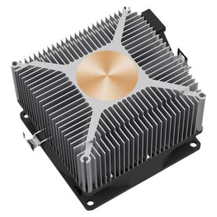 AMD2U下压式CPU散热器4针温控静音调速AM3FM1FM2+AM4AM5兼容通用