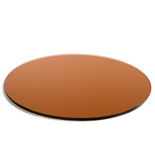 钢化玻璃定做 桌面台面茶几面餐桌圆桌面 黑色圆形方形玻璃板定制