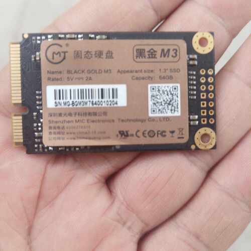 麦光 黑金 M3 MSATA3.0/64G 迷你 1.3寸议价