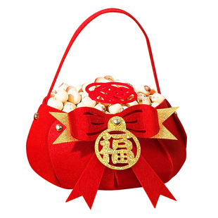 2026马年新年装饰品春节家里客厅手提篮摆件氛围布置过年用品大全