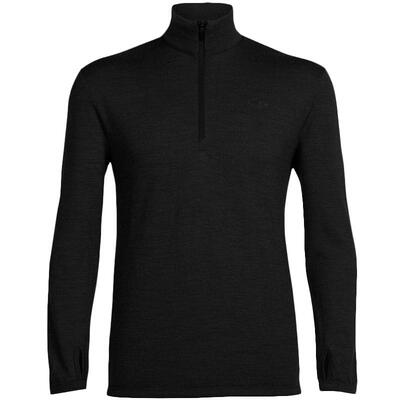 icebreaker长袖半拉链上衣套头衫