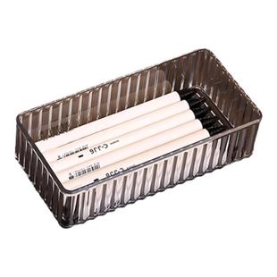 日本抽屉收纳分隔整理盒内置梳妆台化妆品分隔亚克力高级感置物架