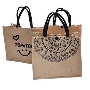 帆布包包大容量麻布手提袋女妈咪包上班通勤托特包手提包购物袋