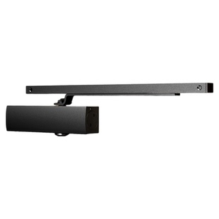 哑黑滑轨式闭门器方机推拉门玻璃门液压缓冲关门自动回位入户门静