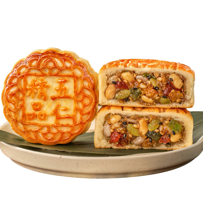 【老式月饼】传统五仁月饼