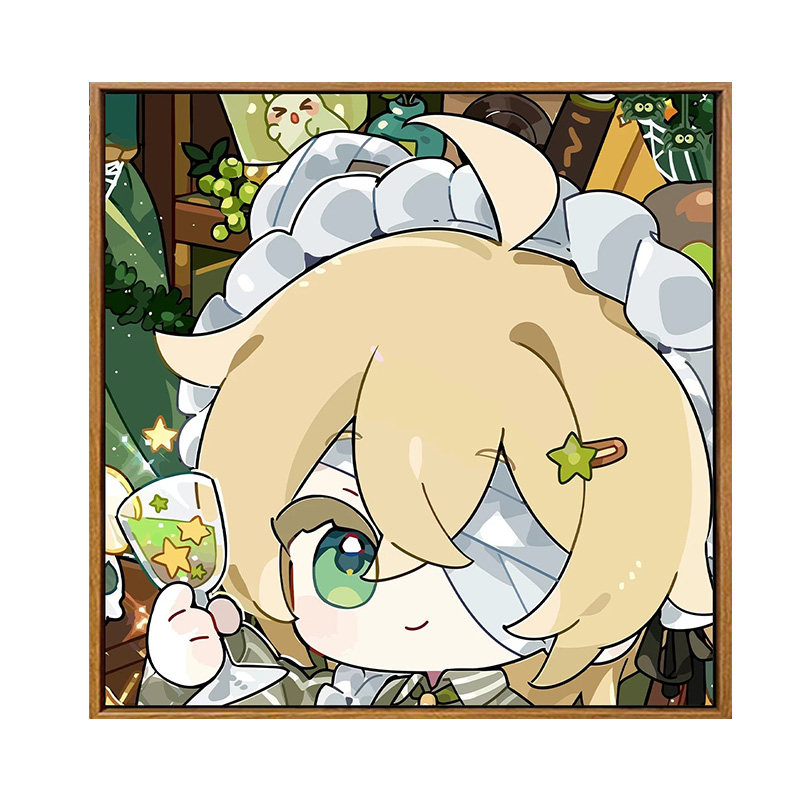 时空中的绘旅人diy数字油画