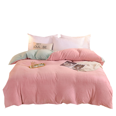 定做牛奶绒被套冬被罩法兰绒