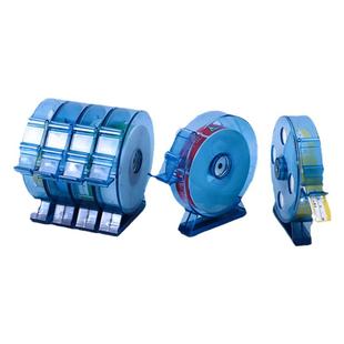 PC耐摔按扣标识架轻按下连接标签护理标识盒耐用磁吸卡扣收纳盒子