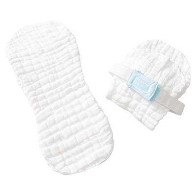 婴儿纱布尿戒子尿布纯棉可洗新生儿介子宝宝专用冬季全棉尿片芥子