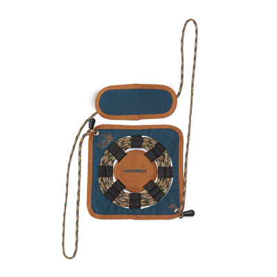 oddCIRKUS 斜挎网兜包日系运动户外外出旅行便携水壶包