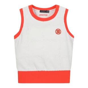 G/FORE吉福官方撞色女士高尔夫服装SLEEVELESS运动背心无袖衫