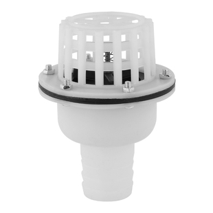 PVC底阀底部止回阀终端止逆阀塑料抽水泵圆球滤网进水花篮头莲蓬