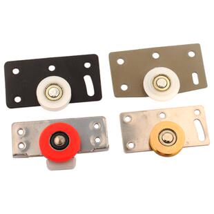 衣柜移门滑轮推拉门轮子门轨道移门下滑轮上柜子移动导轨衣橱趟门