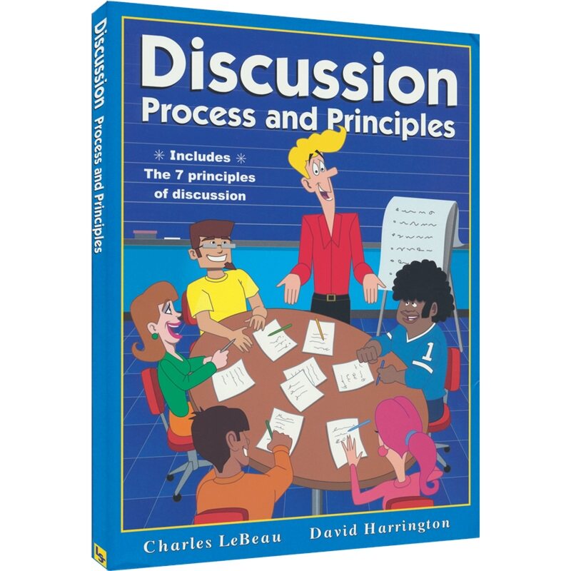 Discussion Process and Principles 小组讨论的过程和原则 英语小组讨论指南手册  日常交际英文口语 含音频 英文原版进口书