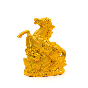 2026年新款生肖马摆件陶瓷招财存钱罐家居装饰客厅桌面摆件办公室