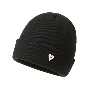 花花公子针织帽男士秋冬新款加厚帽子防寒保暖毛线帽百搭时尚棉帽