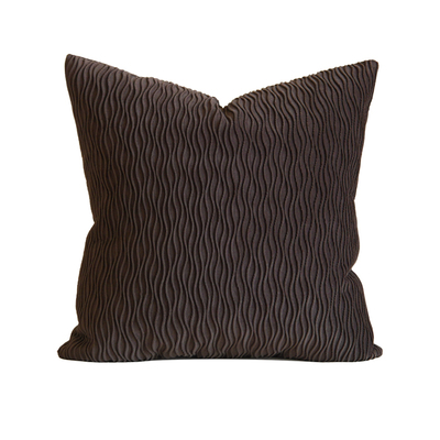 咖色系诧寂民宿中古客厅沙发抱枕