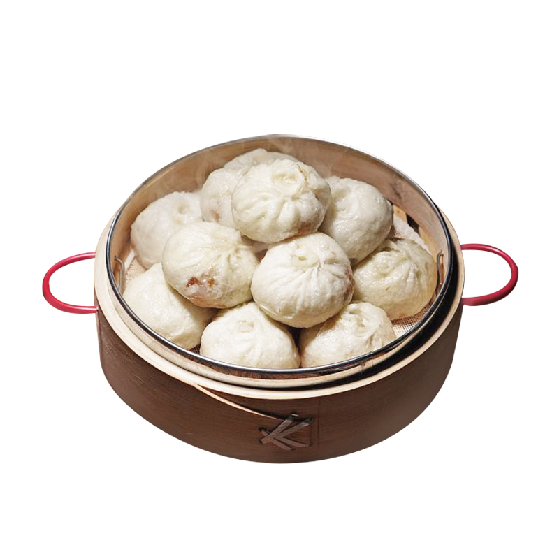 浙江嵊州小笼包速食早餐老面小笼包子半成品早饭速冻面点