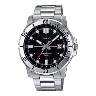 casio卡西欧手表男正品剑鱼水鬼休闲学生防水石英电子表MTP-VD01D