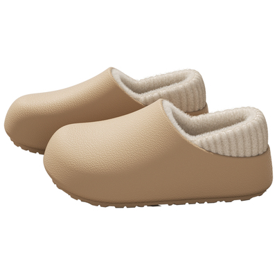 2025新款防水棉拖鞋秋冬季包跟保暖手术室厚底防滑可外穿女勃肯鞋