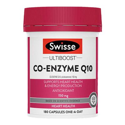 swisse辅酶Q10150mg180粒护心脏