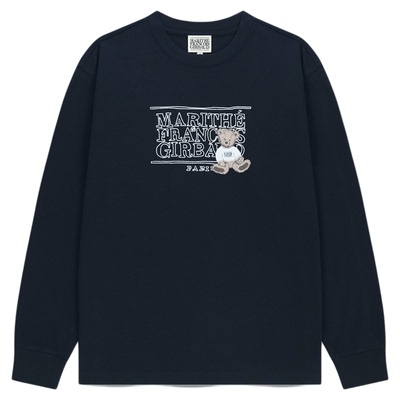 MARITHE涂鸦图案长袖T恤