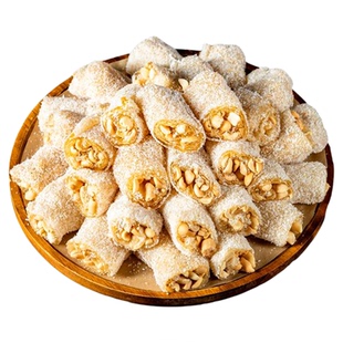 茂名特产椰蓉芝麻花生猫屎糖纯手工制作网红怀旧零食麦芽花生软糖