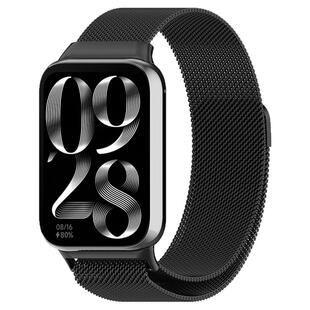 适用小米手环9Pro米兰尼斯手表带8pro红米5watch4腕带磁吸智能运动版9代男生高级金属替换带新款配件