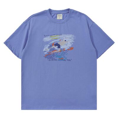 个性情侣款百搭休闲打底tee体恤