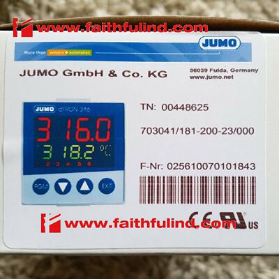 议价Jumo 00448625 久茂全新温控器 703041/181-200-23/000 dTRON