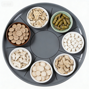 七子白粉中药材原材料白茯苓白术白僵蚕白芷白芍白蔹白芨代客磨粉