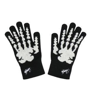 SLAMBLE手套跑步运动户外篮球训练保暖硅胶防滑毛线全指可触屏冬