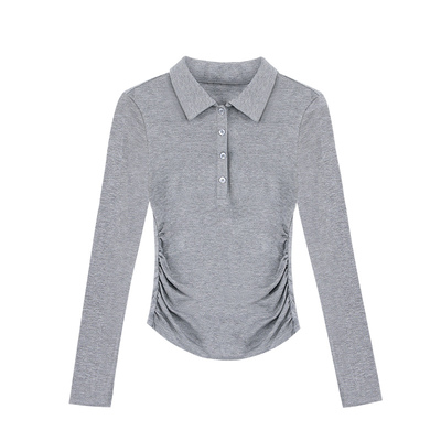 pusumedepolo领长袖内搭上衣