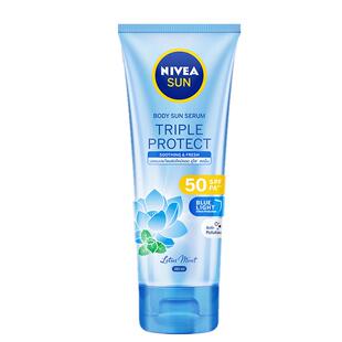 妮维雅三重沁凉抗晒SPF50抗光老身体防晒