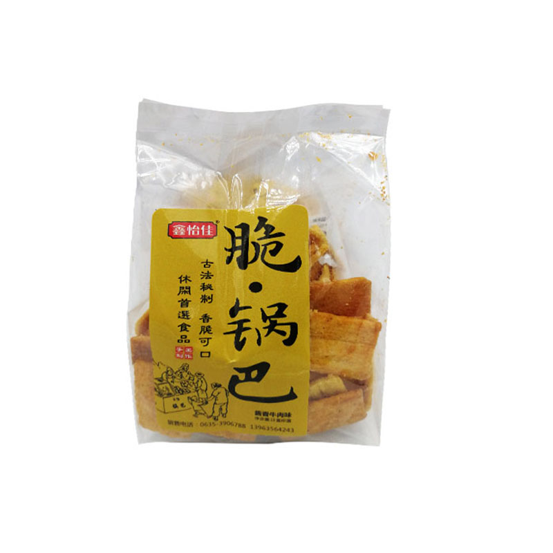 怡佳酱香牛肉脆锅巴膨化小零食