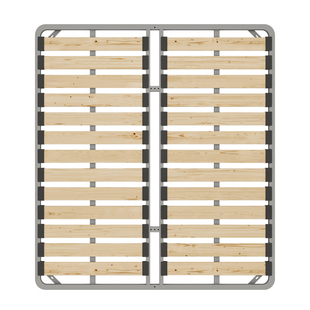 排骨架床架加密实木1.8米床骨架折叠床架榻榻米1.5龙骨架钢架定制