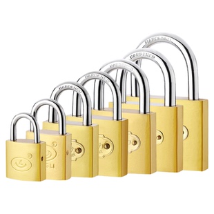 通开挂锁通用锁子锁宿舍柜子电气柜锁具锁门挂锁小锁带钥匙小锁头