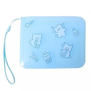 口罩盒随身便携防水尘口鼻罩暂存夹口罩收纳盒保护袋学生卡通儿童