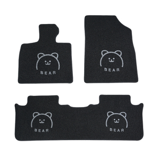 比亚迪护卫舰07专用汽车丝圈脚垫用品后备箱垫专用改装配件卡通女