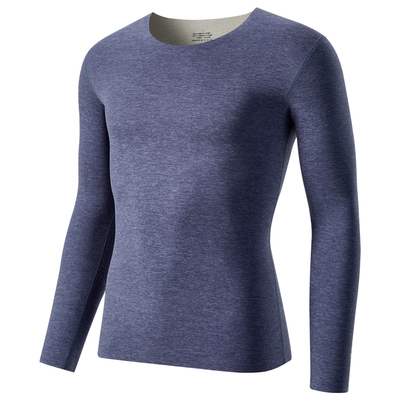 男士羊绒蚕丝无痕保暖内衣套装