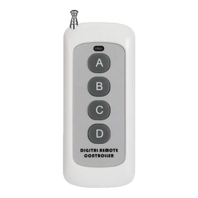 433MHZ无线射频遥控器带天线四键