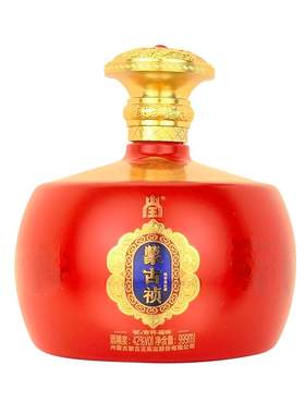 蒙古王红坛礼盒浓香型42度999ml